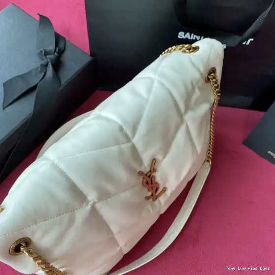 Tony Luxuries YSL LAMBSKIN MEDIUM IN PUFFER QUILTED BAG 0516